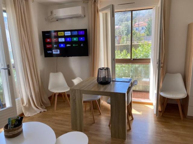 Studio 33 M2 , Climatise, Parking Exterieur Prive Gratuit Amélie-les-Bains-Palalda Exteriér fotografie